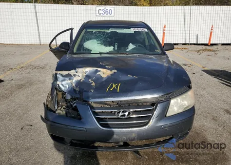 2010 Hyundai Sonata Gls из США, поврежденный, VIN 5NPET4AC0AH640016